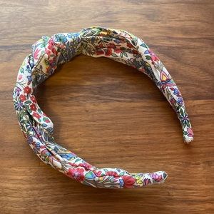 J.Crew Liberty London knot headband